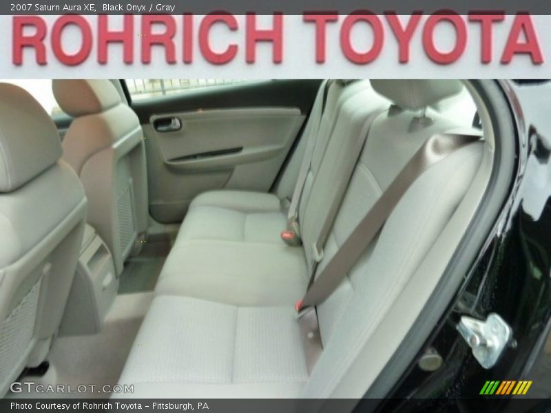 Black Onyx / Gray 2007 Saturn Aura XE