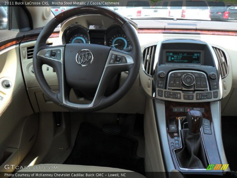 Mocha Steel Metallic / Cocoa/Cashmere 2011 Buick LaCrosse CXS