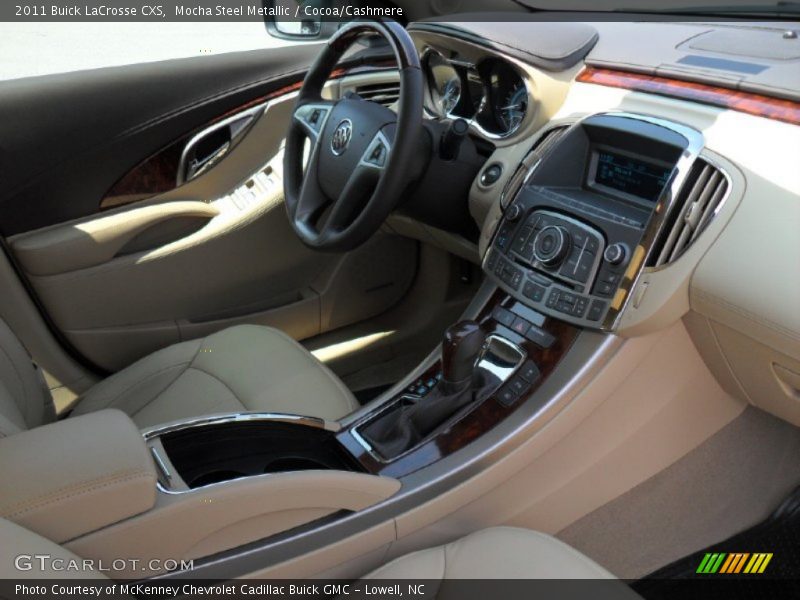 Mocha Steel Metallic / Cocoa/Cashmere 2011 Buick LaCrosse CXS