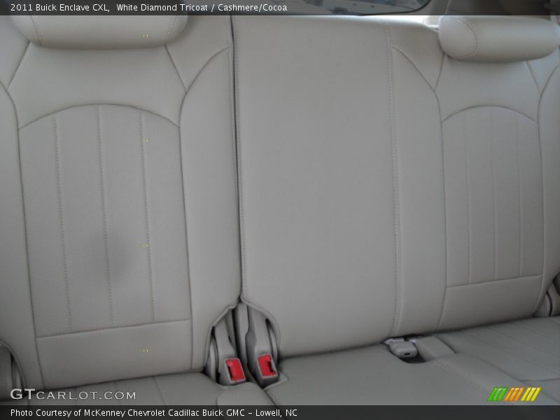 White Diamond Tricoat / Cashmere/Cocoa 2011 Buick Enclave CXL