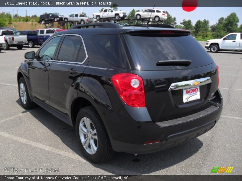 Black Granite Metallic / Jet Black 2011 Chevrolet Equinox LT
