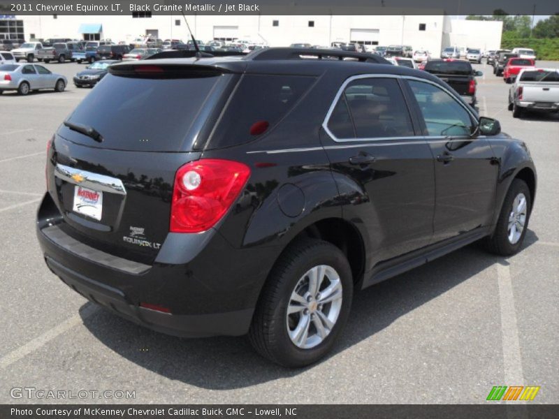 Black Granite Metallic / Jet Black 2011 Chevrolet Equinox LT