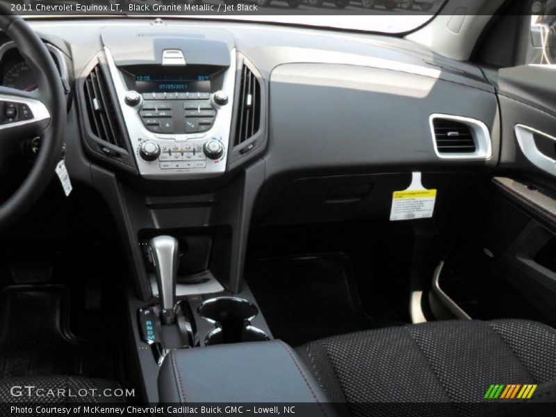 Black Granite Metallic / Jet Black 2011 Chevrolet Equinox LT