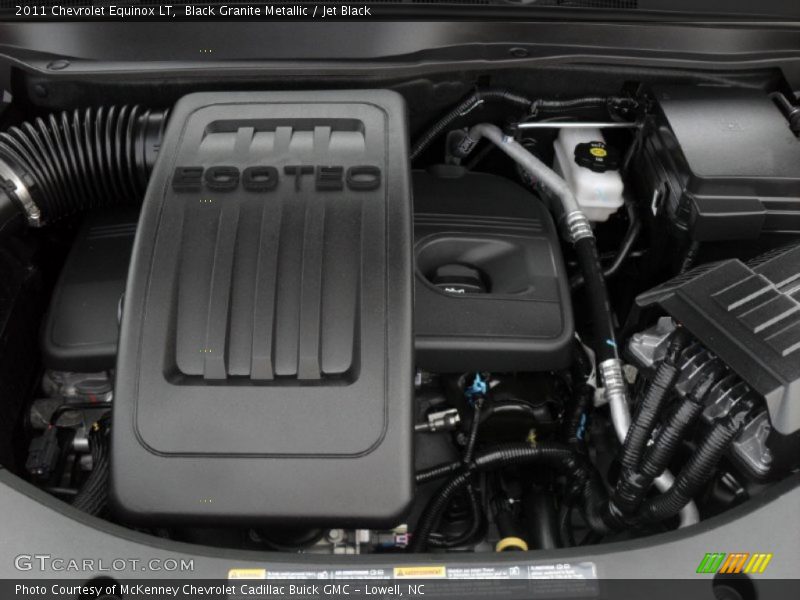 Black Granite Metallic / Jet Black 2011 Chevrolet Equinox LT