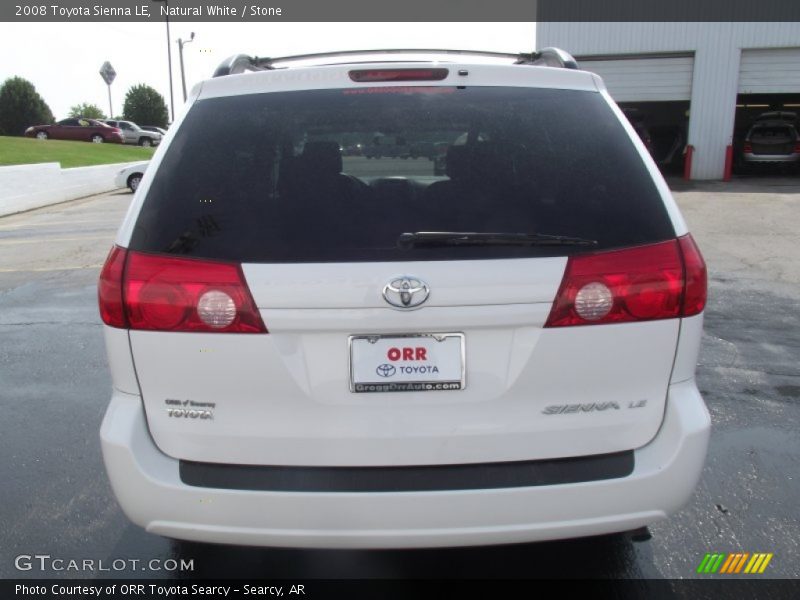 Natural White / Stone 2008 Toyota Sienna LE