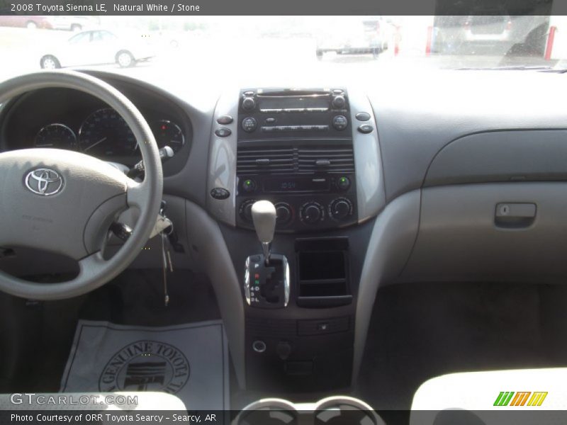 Natural White / Stone 2008 Toyota Sienna LE