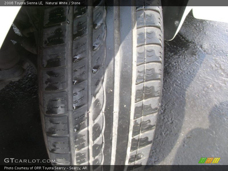 Natural White / Stone 2008 Toyota Sienna LE