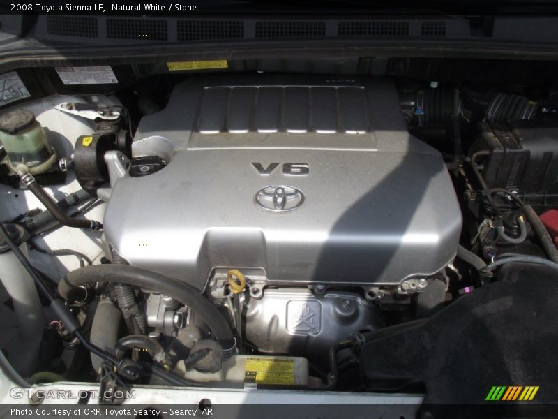 Natural White / Stone 2008 Toyota Sienna LE