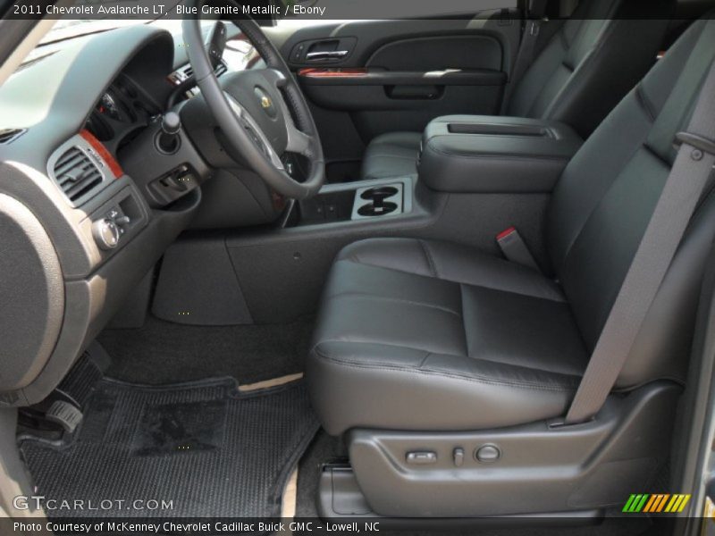  2011 Avalanche LT Ebony Interior