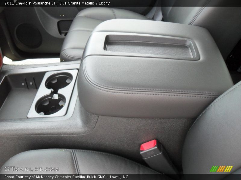Blue Granite Metallic / Ebony 2011 Chevrolet Avalanche LT