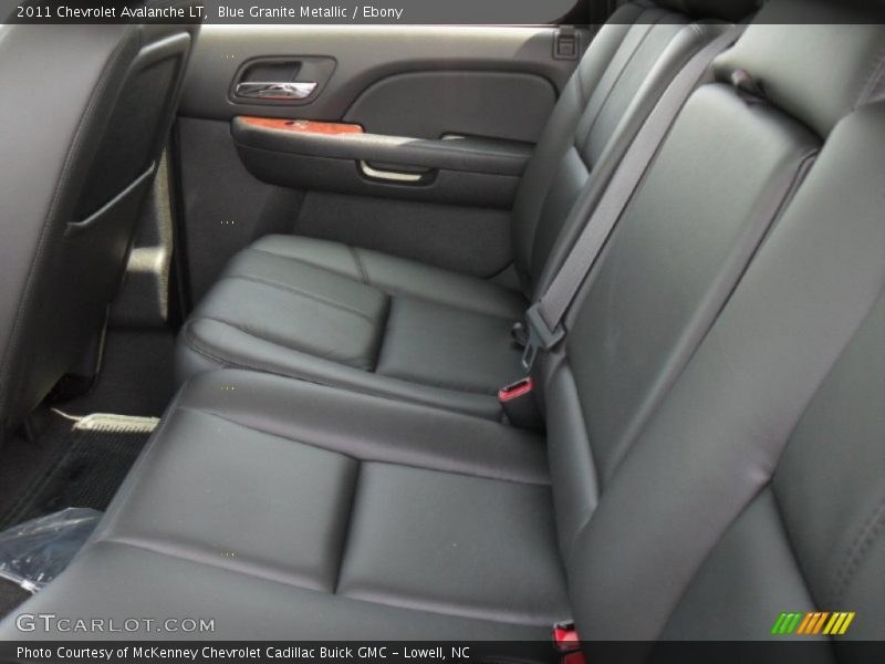 Blue Granite Metallic / Ebony 2011 Chevrolet Avalanche LT