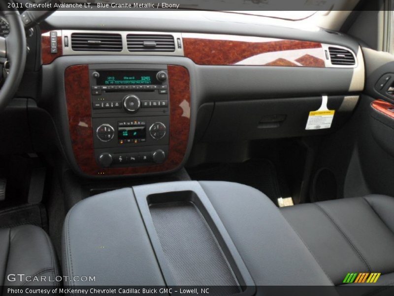 Blue Granite Metallic / Ebony 2011 Chevrolet Avalanche LT