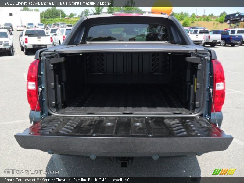 Blue Granite Metallic / Ebony 2011 Chevrolet Avalanche LT
