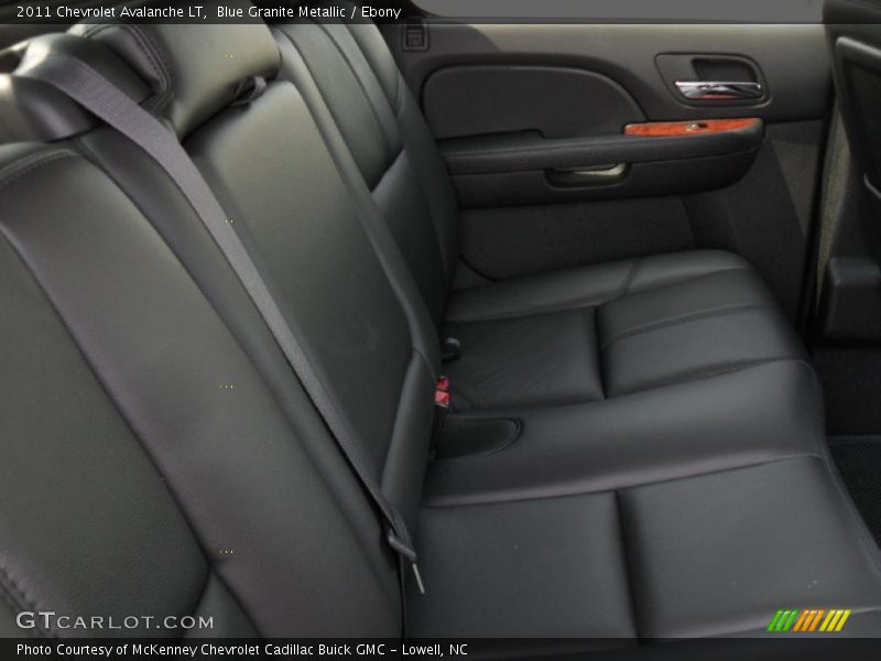  2011 Avalanche LT Ebony Interior