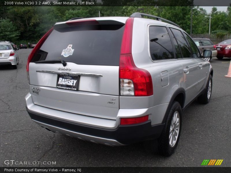 Silver Metallic / Off Black 2008 Volvo XC90 3.2 AWD