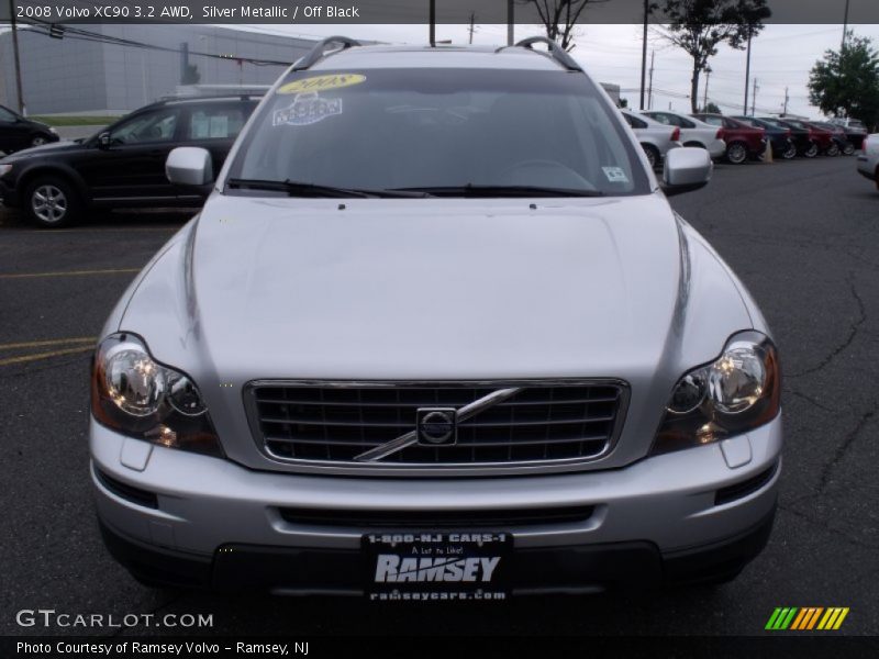 Silver Metallic / Off Black 2008 Volvo XC90 3.2 AWD