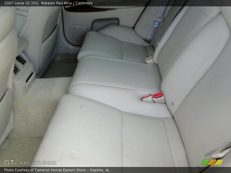 Matador Red Mica / Cashmere 2007 Lexus GS 350