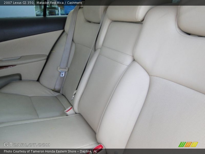 Matador Red Mica / Cashmere 2007 Lexus GS 350