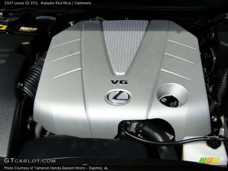 Matador Red Mica / Cashmere 2007 Lexus GS 350