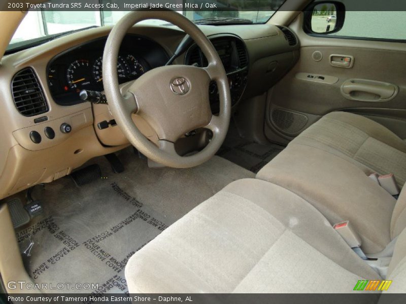 Imperial Jade Green Mica / Oak 2003 Toyota Tundra SR5 Access Cab