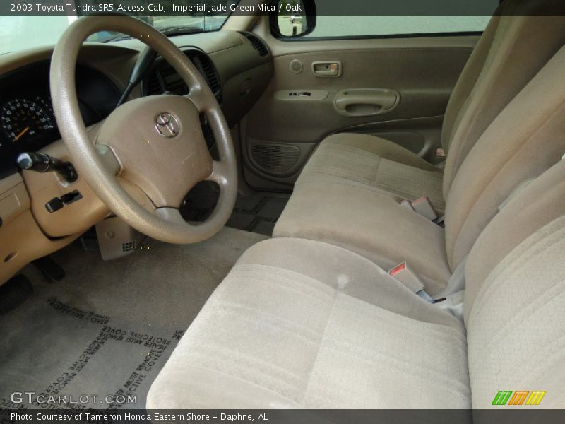 Imperial Jade Green Mica / Oak 2003 Toyota Tundra SR5 Access Cab