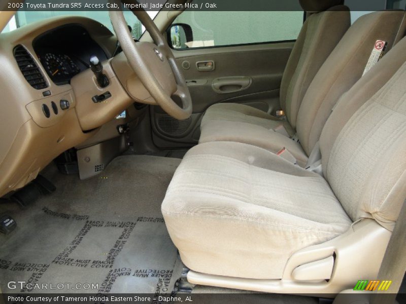  2003 Tundra SR5 Access Cab Oak Interior