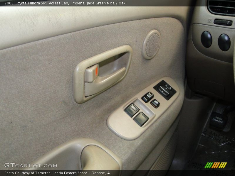 Imperial Jade Green Mica / Oak 2003 Toyota Tundra SR5 Access Cab