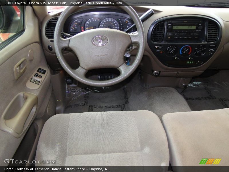 Imperial Jade Green Mica / Oak 2003 Toyota Tundra SR5 Access Cab