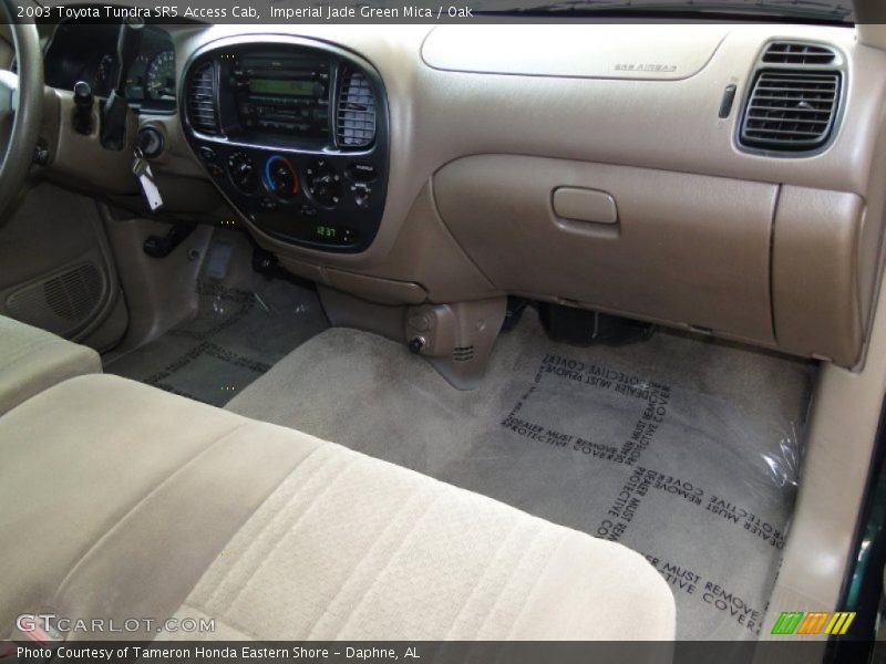 Imperial Jade Green Mica / Oak 2003 Toyota Tundra SR5 Access Cab