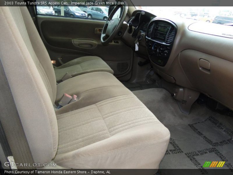 Imperial Jade Green Mica / Oak 2003 Toyota Tundra SR5 Access Cab