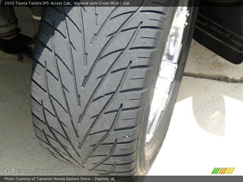 Imperial Jade Green Mica / Oak 2003 Toyota Tundra SR5 Access Cab