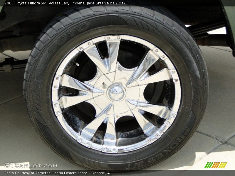 Custom Wheels of 2003 Tundra SR5 Access Cab