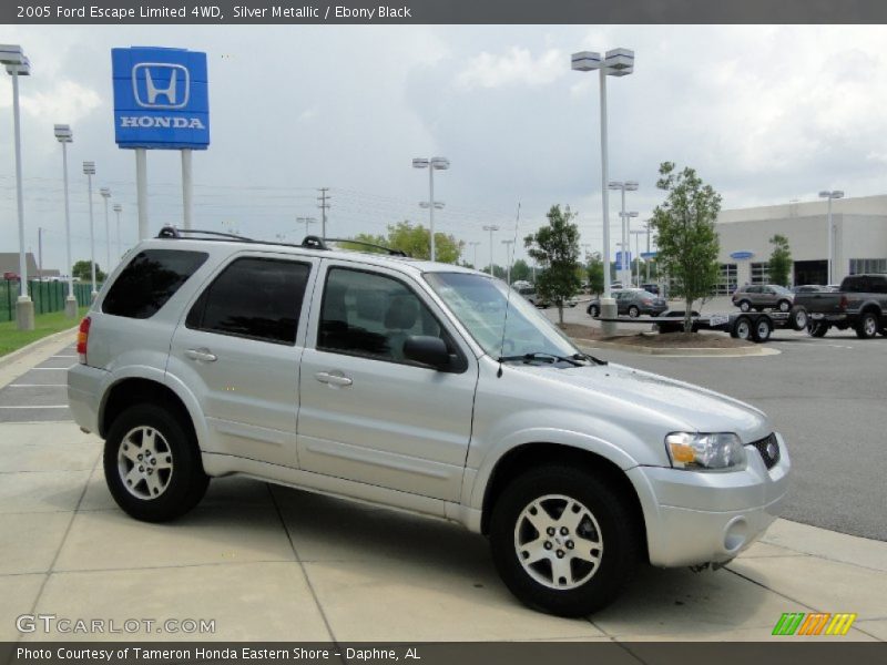 Silver Metallic / Ebony Black 2005 Ford Escape Limited 4WD