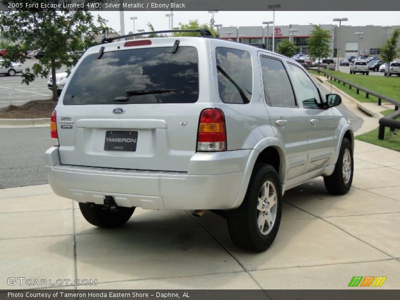 Silver Metallic / Ebony Black 2005 Ford Escape Limited 4WD