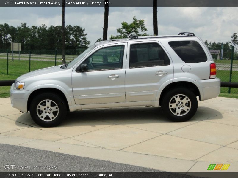 Silver Metallic / Ebony Black 2005 Ford Escape Limited 4WD