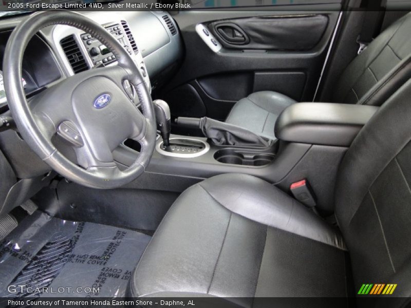  2005 Escape Limited 4WD Ebony Black Interior