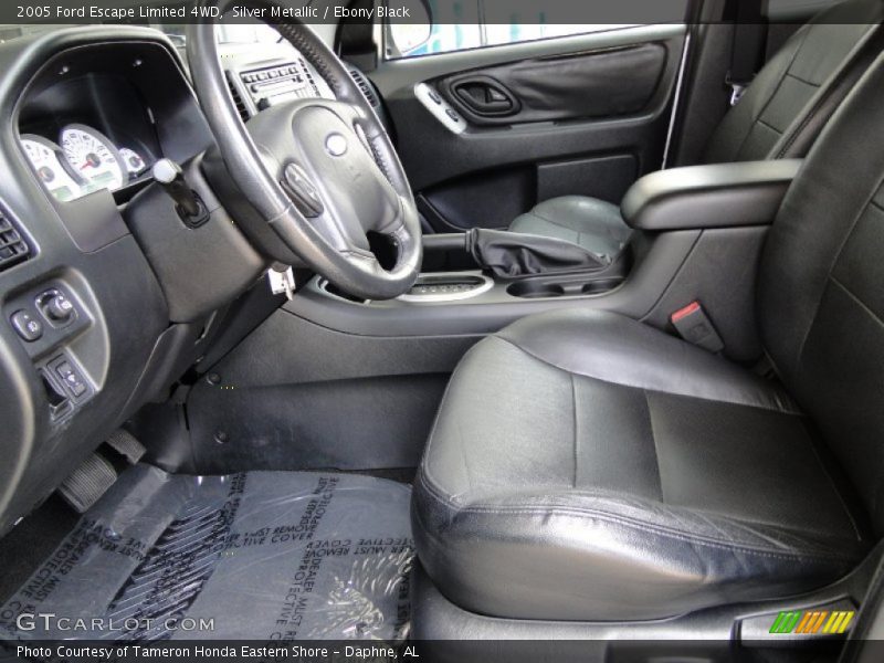  2005 Escape Limited 4WD Ebony Black Interior