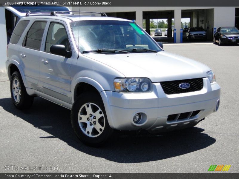 Silver Metallic / Ebony Black 2005 Ford Escape Limited 4WD