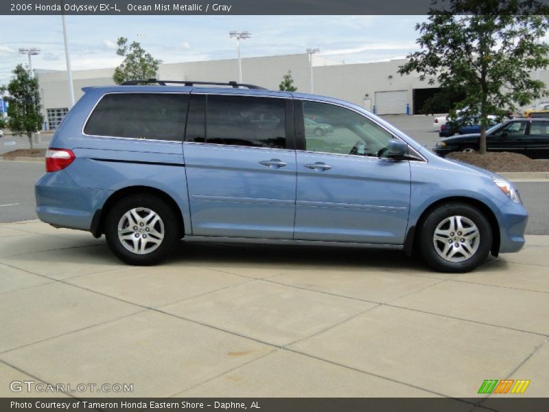 Ocean Mist Metallic / Gray 2006 Honda Odyssey EX-L