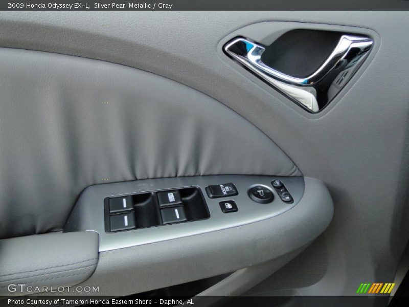 Silver Pearl Metallic / Gray 2009 Honda Odyssey EX-L