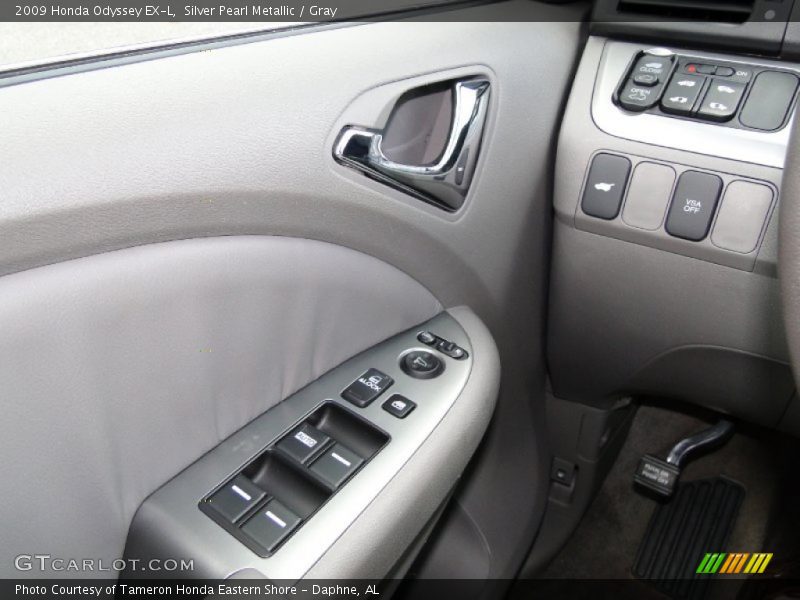Silver Pearl Metallic / Gray 2009 Honda Odyssey EX-L