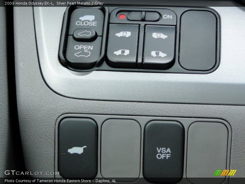 Silver Pearl Metallic / Gray 2009 Honda Odyssey EX-L