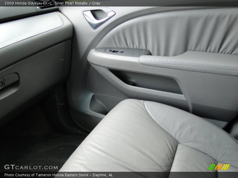Silver Pearl Metallic / Gray 2009 Honda Odyssey EX-L