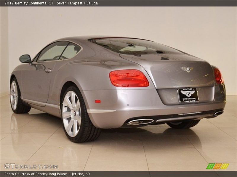 Silver Tempest / Beluga 2012 Bentley Continental GT