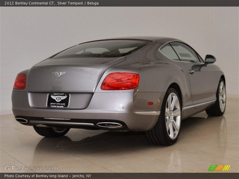 Silver Tempest / Beluga 2012 Bentley Continental GT