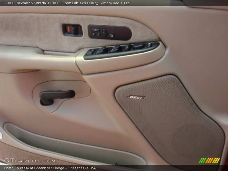 Door Panel of 2003 Silverado 3500 LT Crew Cab 4x4 Dually