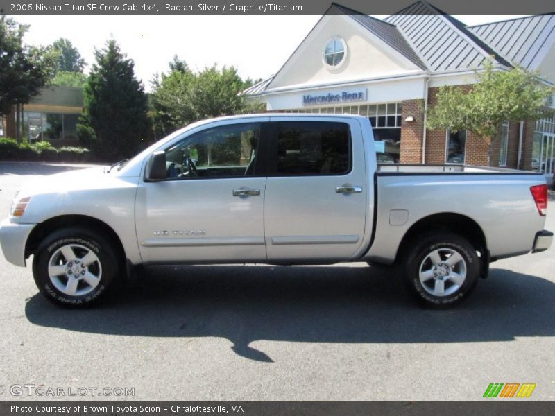 Radiant Silver / Graphite/Titanium 2006 Nissan Titan SE Crew Cab 4x4