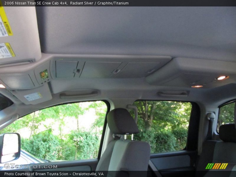 Radiant Silver / Graphite/Titanium 2006 Nissan Titan SE Crew Cab 4x4