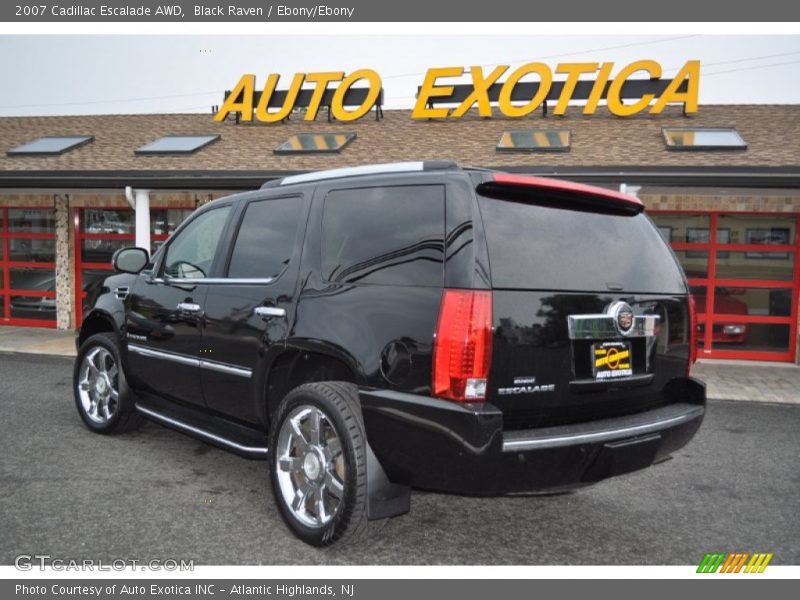 Black Raven / Ebony/Ebony 2007 Cadillac Escalade AWD