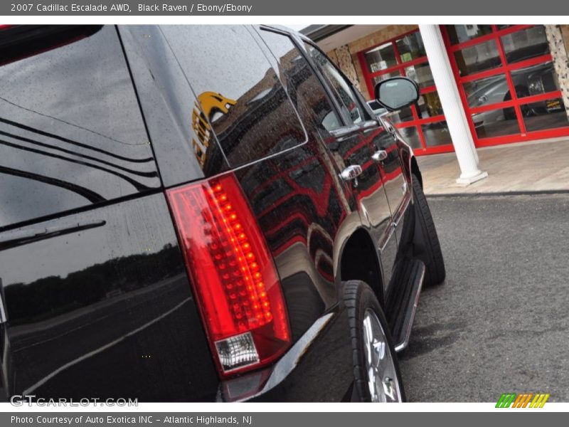 Black Raven / Ebony/Ebony 2007 Cadillac Escalade AWD